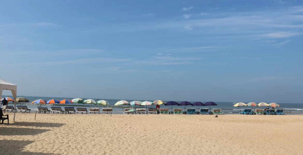 Baga beach shacks